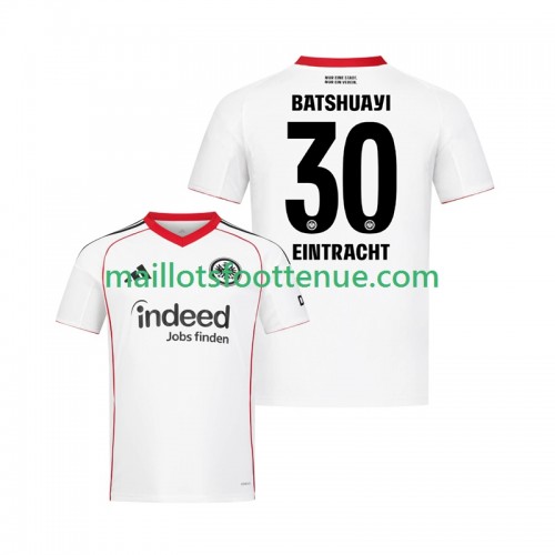 Maillot/Tenue Eintracht Frankfurt Michy Batshuayi 30 Exterieur 2025/2026 Maillot/Tenue Eintracht Frankfurt Michy Batshuayi 30 Exterieur 2025/2026